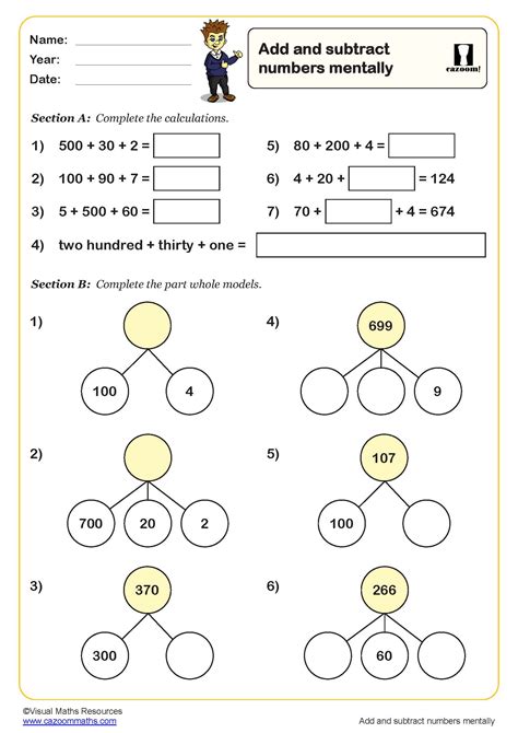 Free Year 3 Math Worksheets Maths Sheets For Year 3 - Maths Sheets For Year 3