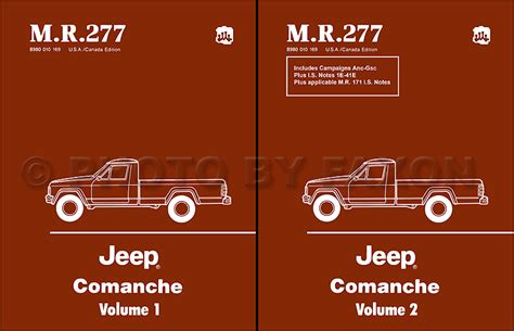 Download Free 88 Jeep Comanche Truck Repair Guide 