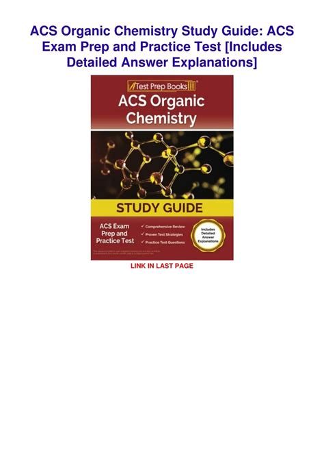 Read Free Acs Organic Study Guide 