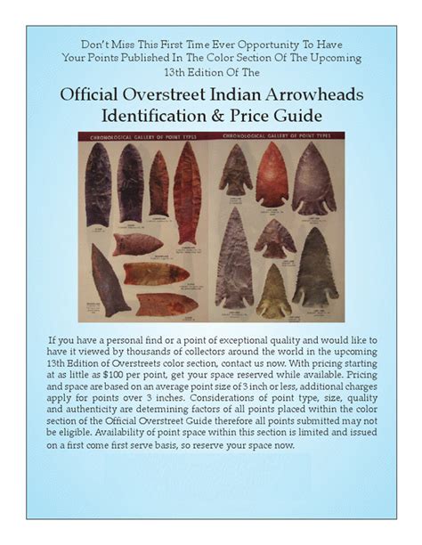 Full Download Free Arrowhead Price Guide 