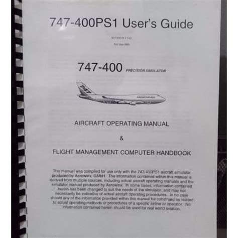 Read Online Free B747 User Guide 