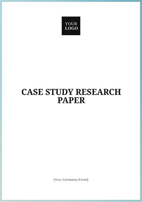 Full Download Free Case Study Paper 