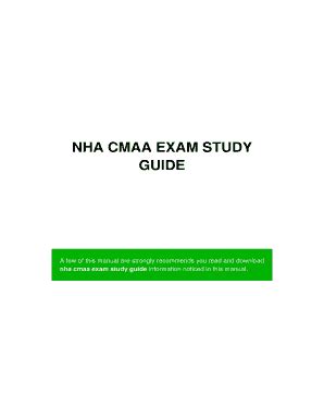 Full Download Free Cmaa Study Guide 