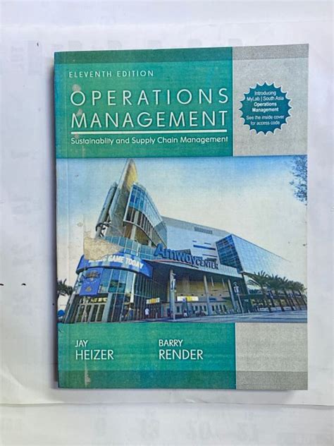 Full Download Free Download Operations Management 11Th Edition Heizer Book Pdf 