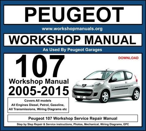 Read Free Download Peugeot 107 Service Manual 