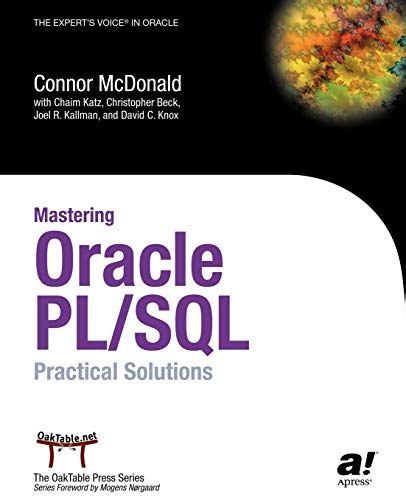 Full Download Free Ebook Mastering Oracle Pl Sql Practical Solutions Paperback Connor Mcdonald Author 