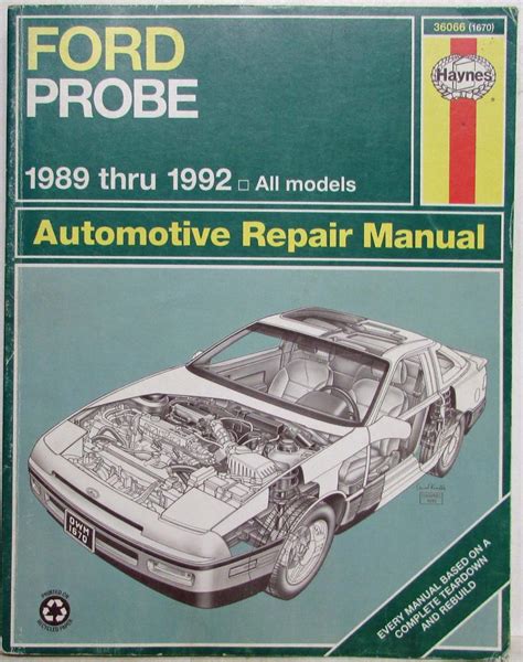 Full Download Free Ford Probe Haynes Manual 