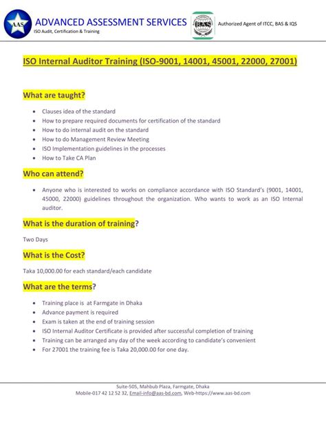 Read Free Iso Internal Audit Training 