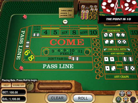 free online casino craps games