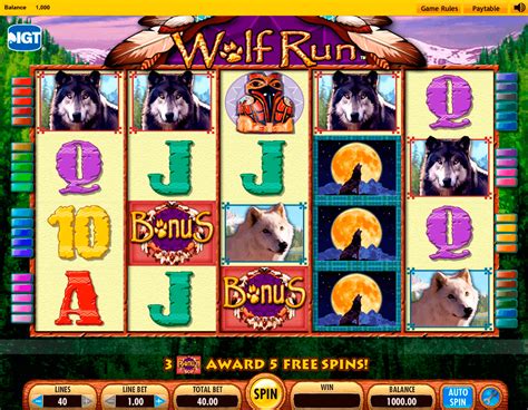 free online casino wolf run