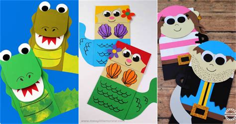 Download Free Paper Bag Puppet Patterns 