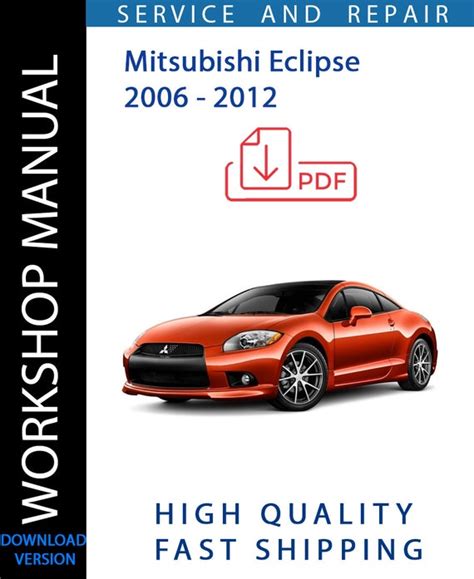 Full Download Free Pdf 2001 Mitsubishi Eclipse Gt Service Manual Pdf Pdf 