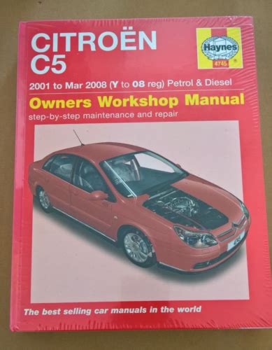 Full Download Free Pdf Haynes Citroen C5 Productmanualguide Com 