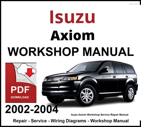 Full Download Free Pdf Isuzu Axiom 2002 Owners Manual Pdf 