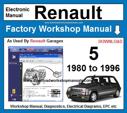 Full Download Free Pdf Manual Renault 5 
