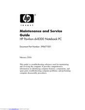 Read Free Service Guide For Hp Dv8000 