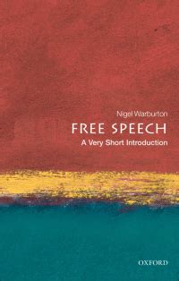 Full Download Free Speech A Very Short Introduction 