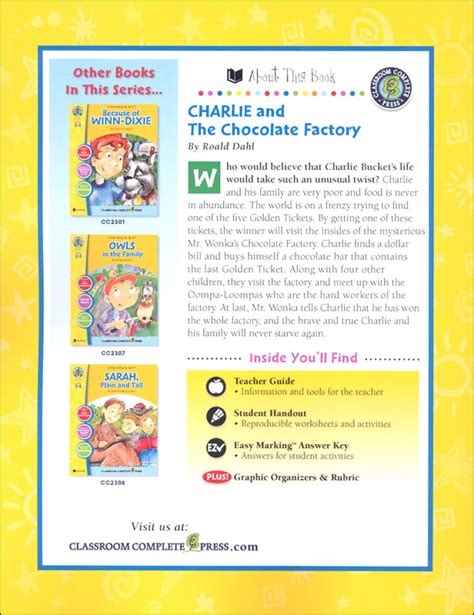 Read Free Study Guide For Charlie And The Chocolate Factory 