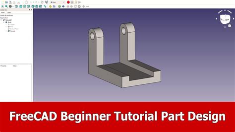 Freecad Basics Tutorial Part Design Assemblies An