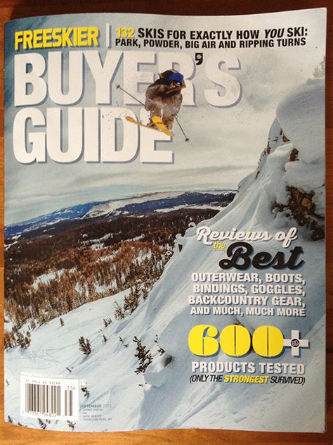 Read Freeskier Buyers Guide 2014 