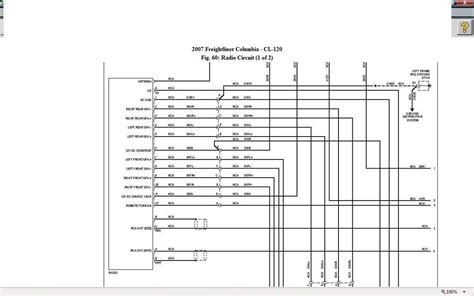 freightliner m2 radio wiring