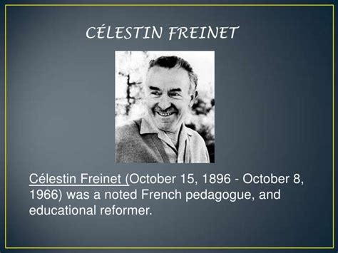 freinet celestin biography examples