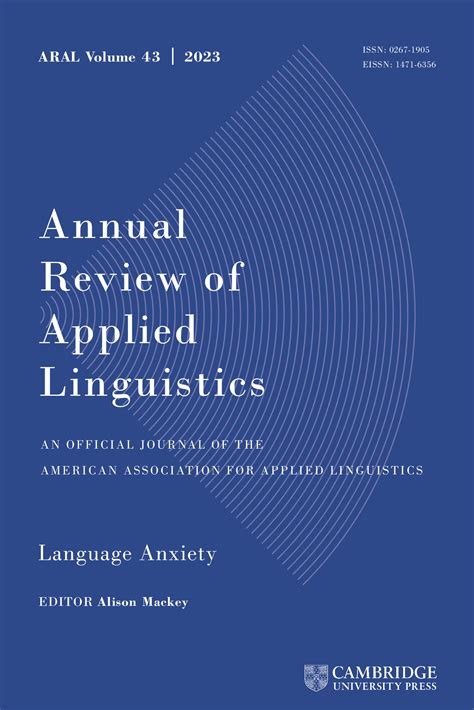 French Applied Linguistics Language Learning Language Teaching