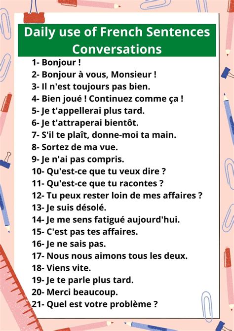 French Conversation