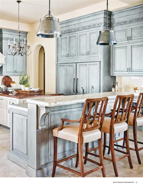 French Country Kitchens Blue
