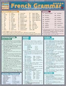 French Grammar ( Quickstudy: Academic)