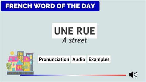 French Word Rue