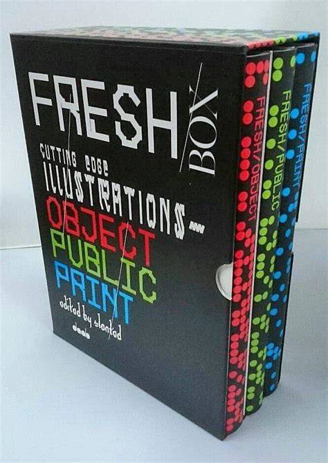 fresh box cutting edge illustrations 3 vol box se
