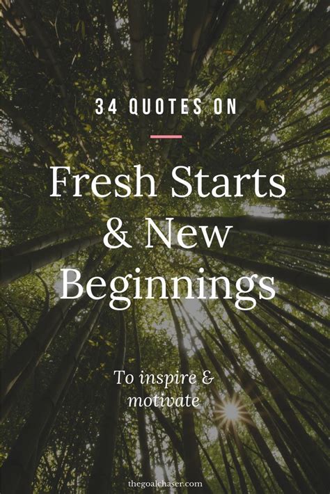 Fresh Start Quotes
