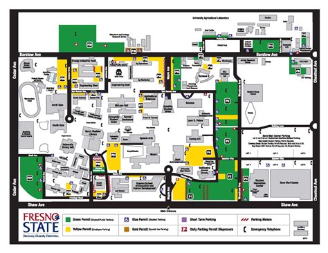 Fresno State Map