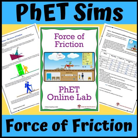 Friction Phet Interactive Simulations Physics Friction Worksheet - Physics Friction Worksheet