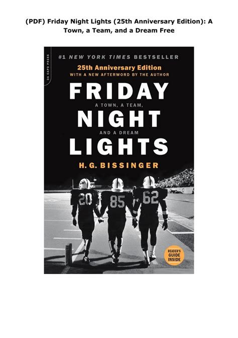 Friday Night Lights Pdf