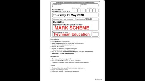 Full Download Friday 14Th June Paper 2 Linear Mark Scheme 