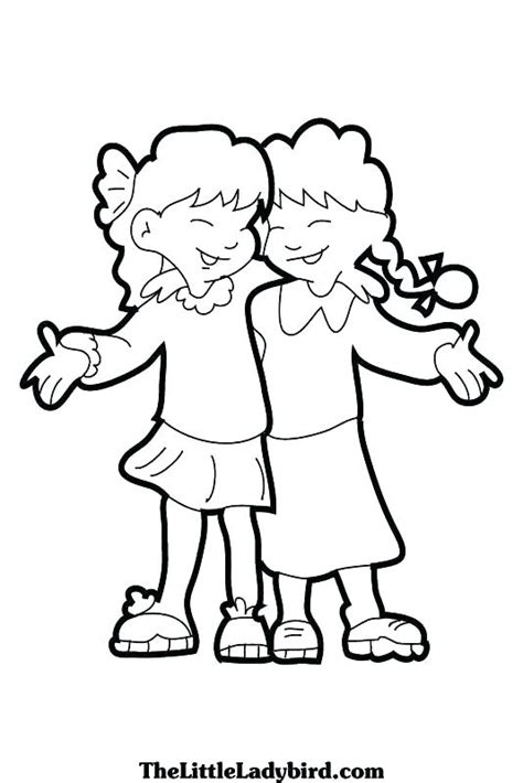 Friends Coloring Pages For Preschoolers Getcolorings Com Friendship Coloring Pages For Preschoolers - Friendship Coloring Pages For Preschoolers