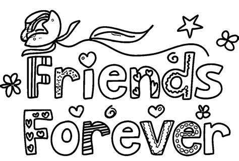 Friendship Coloring Pages Best Coloring Pages For Kids Friendship Coloring Pages For Preschoolers - Friendship Coloring Pages For Preschoolers