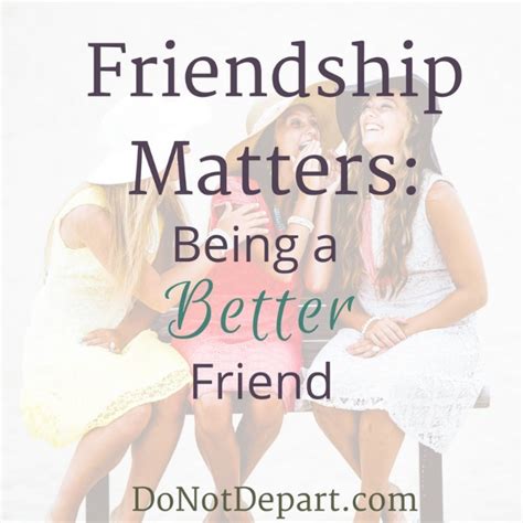 Download Friendship Matters 
