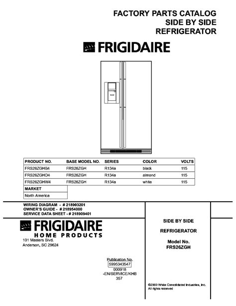 Full Download Frigidaire Es100 User Guide 