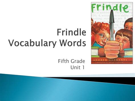 Frindle Ppt For 5th 7th Grade Lesson Planet Frindle Lesson Plans 5th Grade - Frindle Lesson Plans 5th Grade