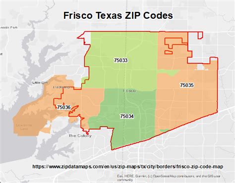 frisco texas zip code