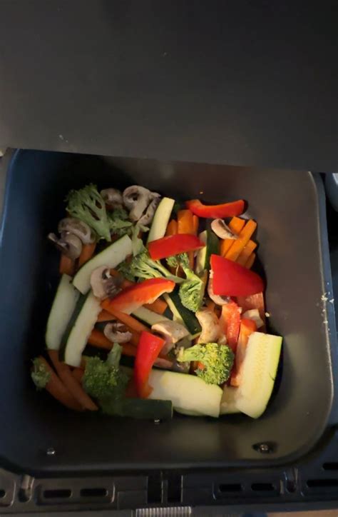 friterade grönsaker airfryer