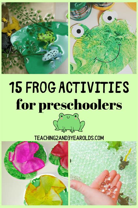 Frog Activities For Preschool Eclectic Homeschooler Frog Science Activities For Preschoolers - Frog Science Activities For Preschoolers
