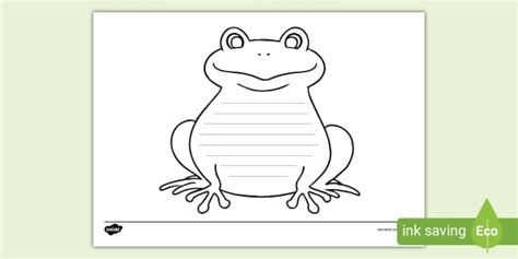 Frog Description Creative Writing Frog Writing Paper - Frog Writing Paper