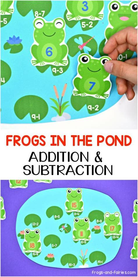 Frog Pond Subtraction 8211 Friday Blog Frog Subtraction - Frog Subtraction
