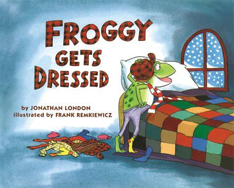 froggy gets dressed board book