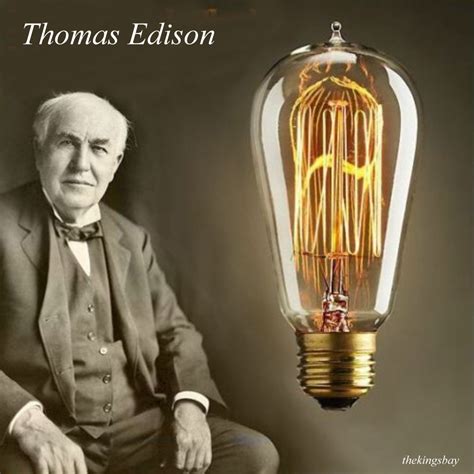 From Thomas Edison Light Bulb