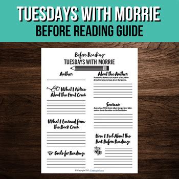 from tuesdays with morrie study guide answers